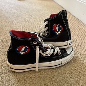 Grateful Dead Converse High Top Chuck Taylors